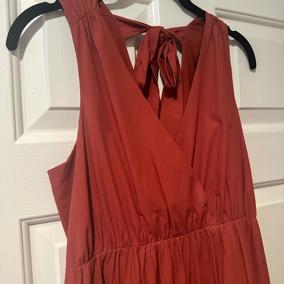 MARIE OLIVER COTTON HALTER DRESS - Picture 12 of 13
